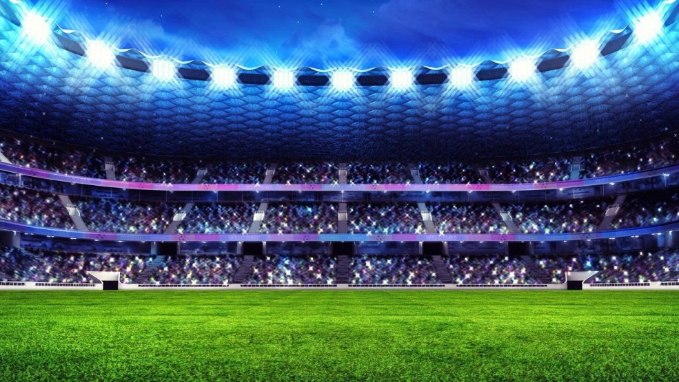 Au stade de football