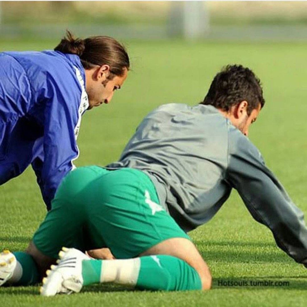 Au stade de football