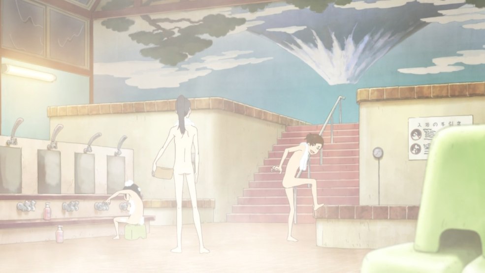 Anime mec caresse une fille