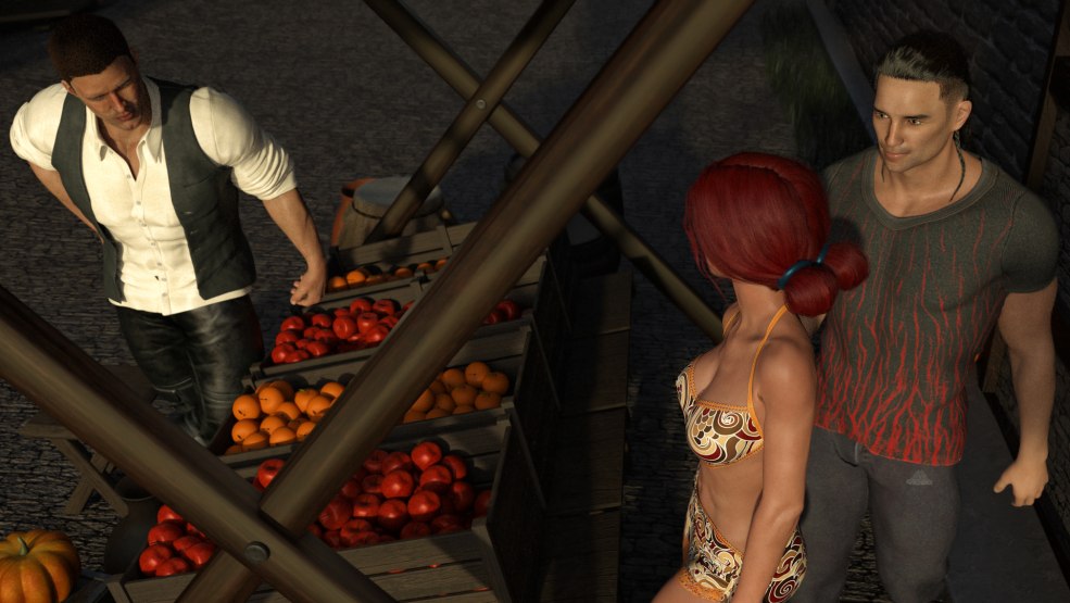 Bandes dessinées 3d infirmière