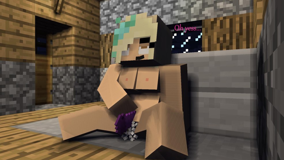 Femmes nues à Minecraft