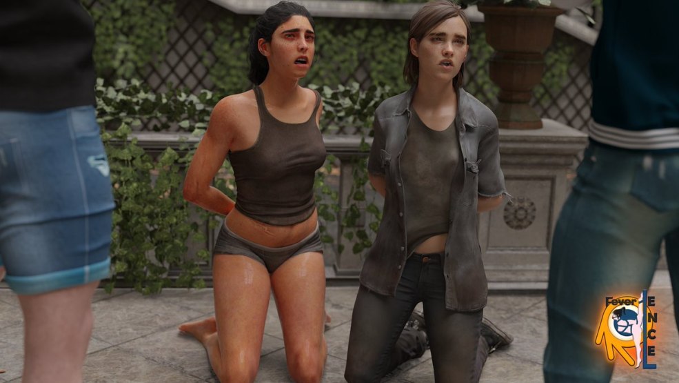 Le dernier d'entre nous 2 Ellie et Dina Sex
