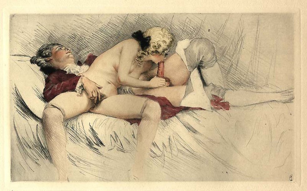 Eduard Henri Avril Masturbation