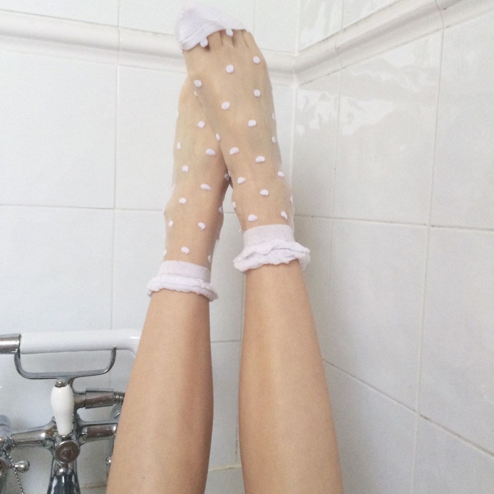 Chaussettes de pieds nus minces