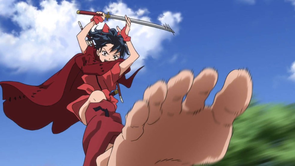 Yashhahime Moroha pieds