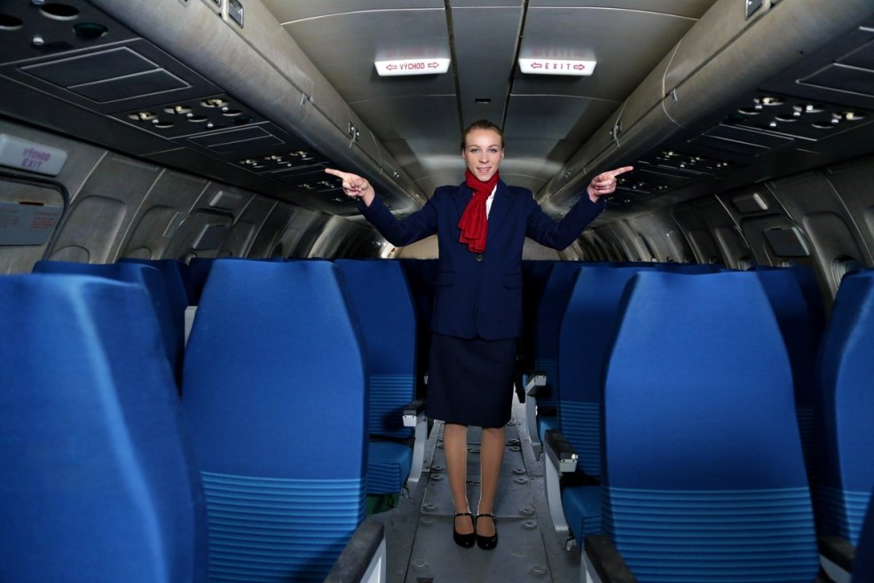 Hôtesses des compagnies aériennes Dorsel