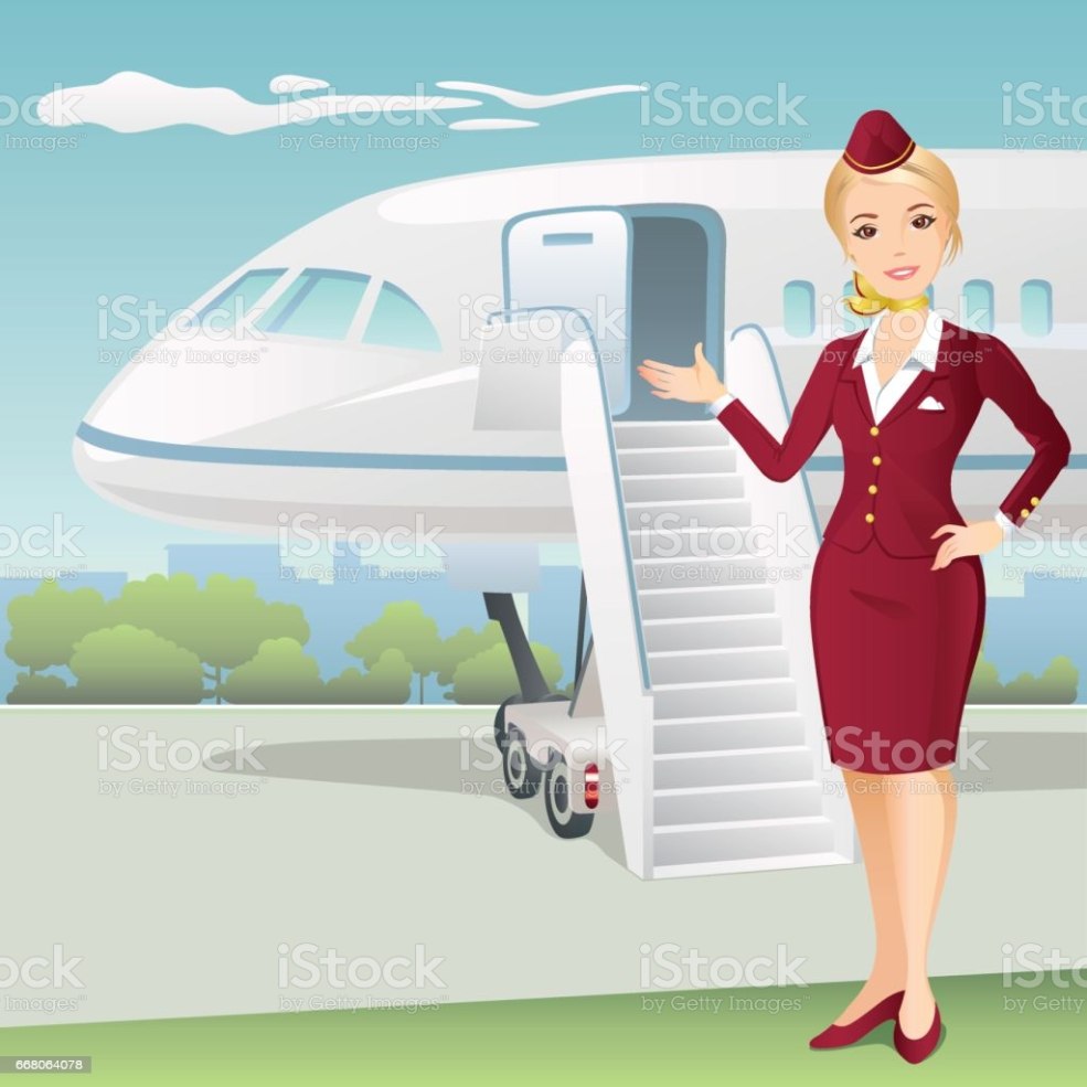 Illustration de passagers dans un avion