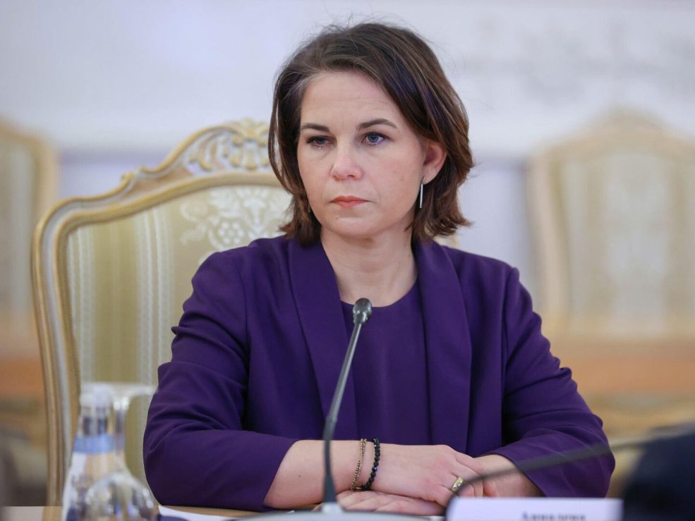 La ministre allemande des Affaires étrangères Annalena Berbok