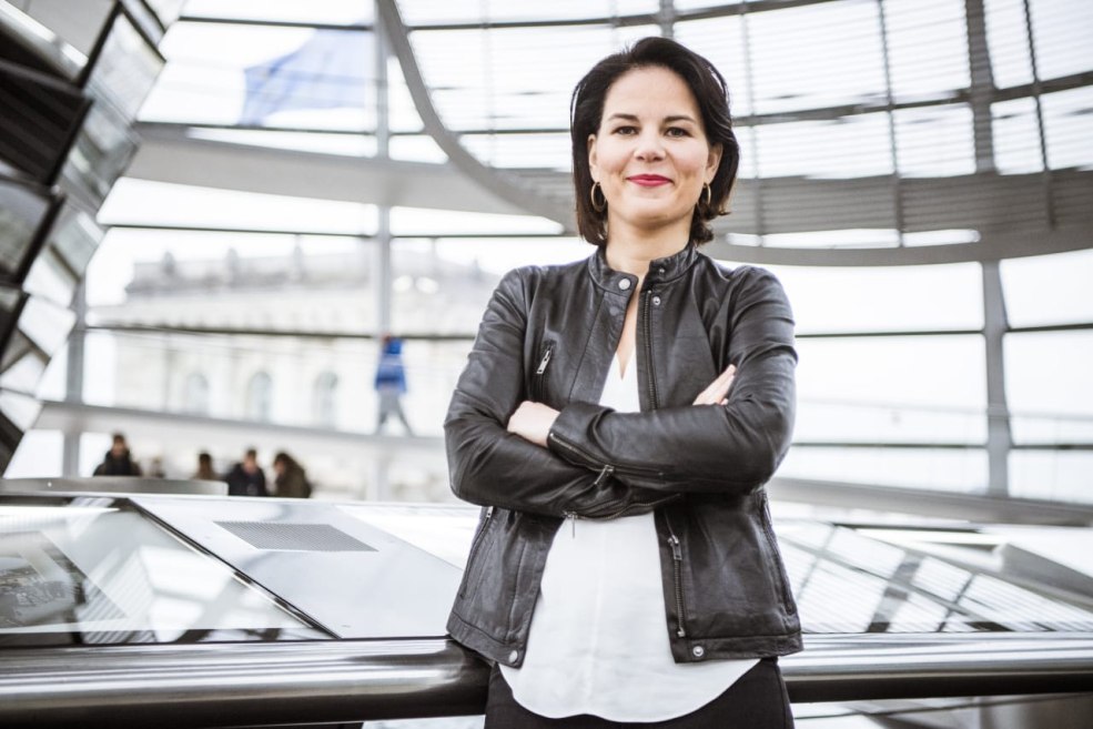 Trampoline Annalena Baerbock