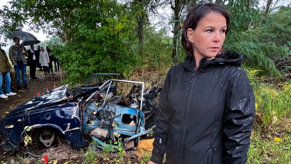 Ministre allemand des Affaires étrangères Annalena Bergok