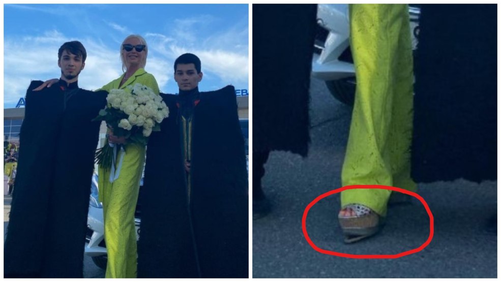 Volochkova dans les Maldives 2011