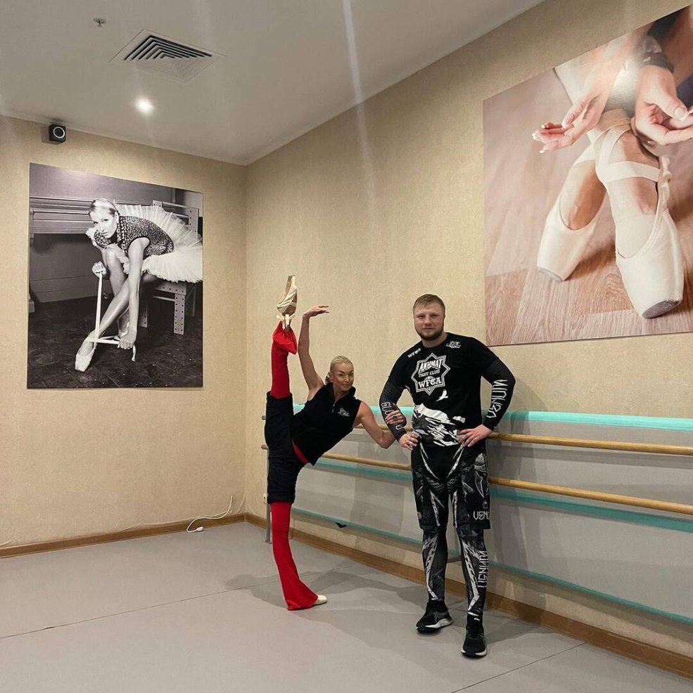 Ballerina shpagat Volochkova