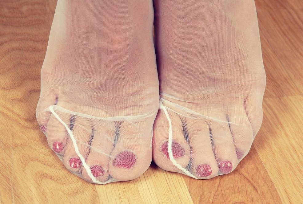 Orteils transparents