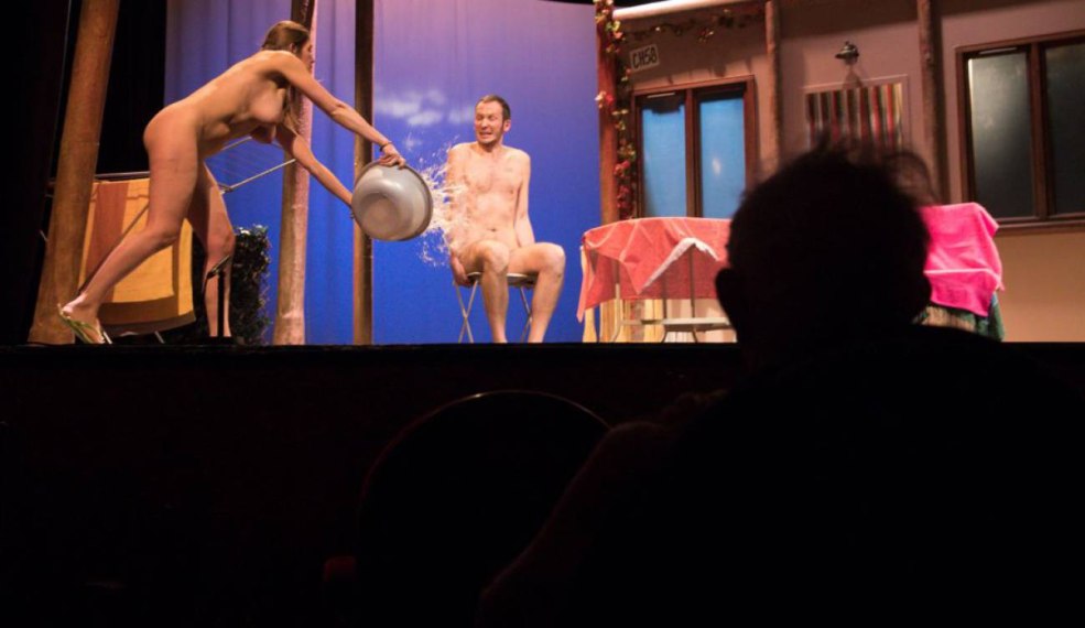 Performance de la lettre de Scarla par Angeliki Liddell