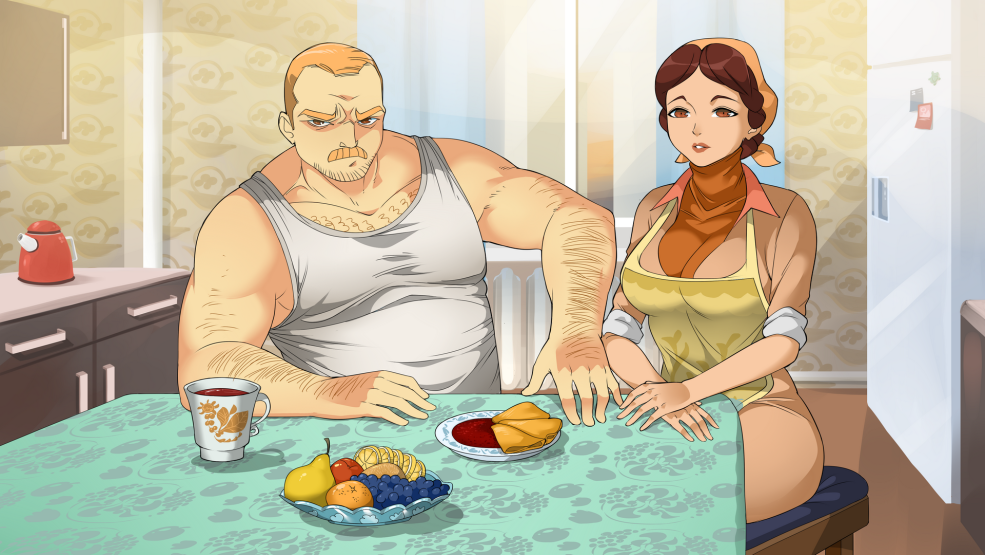 Fille dans la forêt