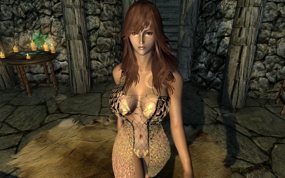 Vêtements de papillon Skyrim +18 UNP-HDT