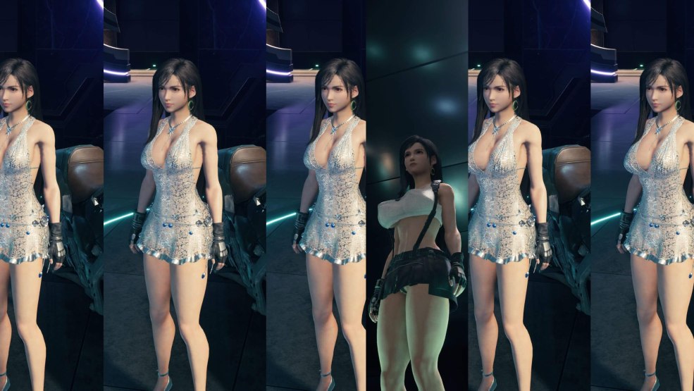 Final Fantasy 7 Remake Fashion Scarlet