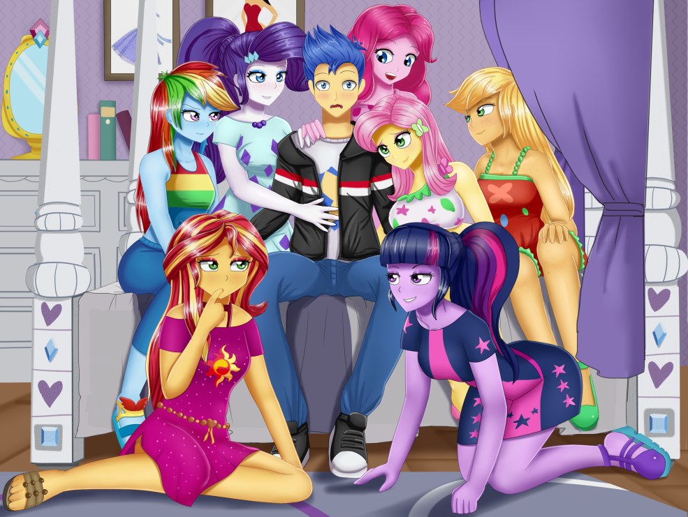Flash Sentry Fluttershy