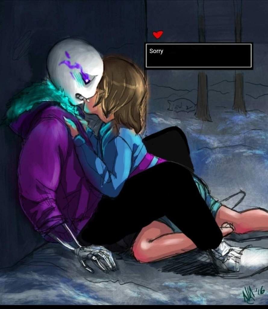 Dernier Sans et Ship Frisk