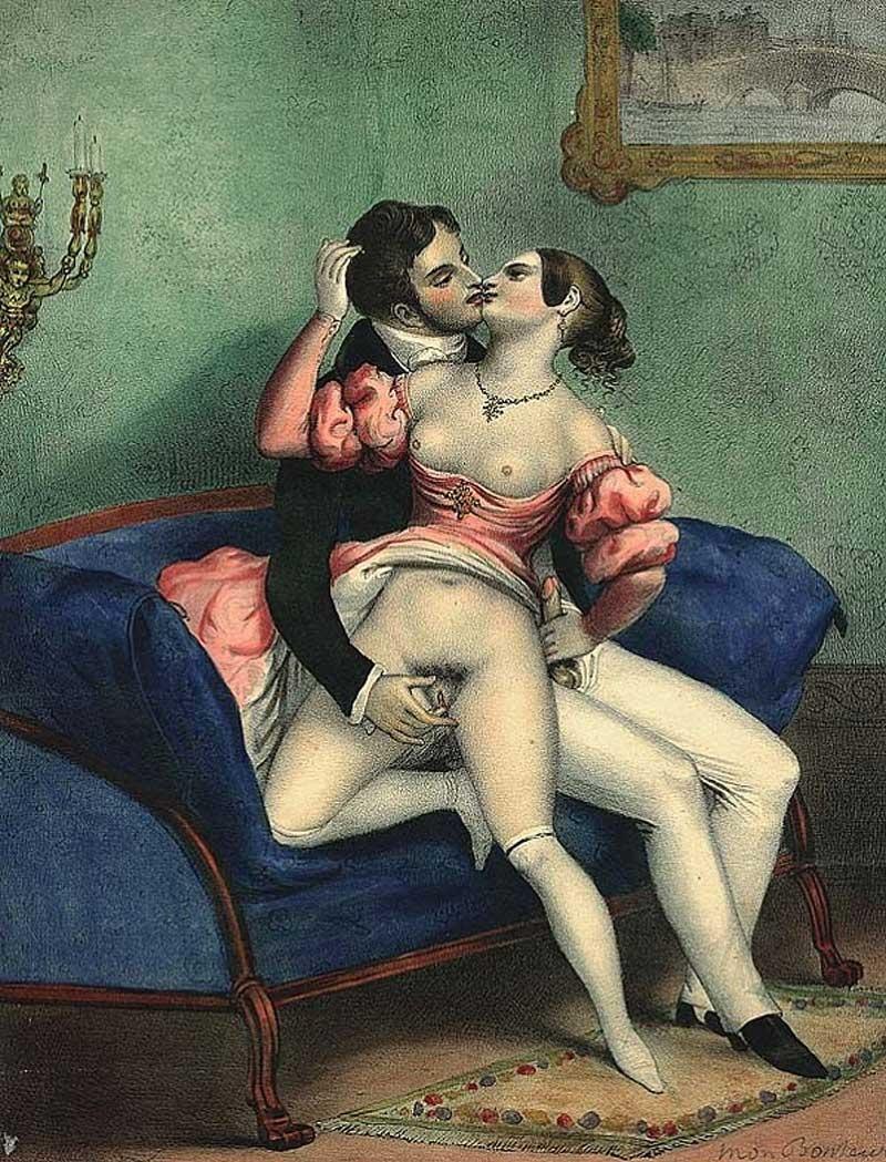 Peinture pornographique ancienne