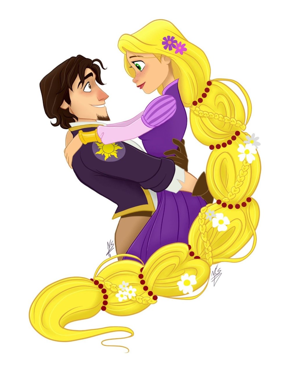 Bagues Rapunzel et Yujina