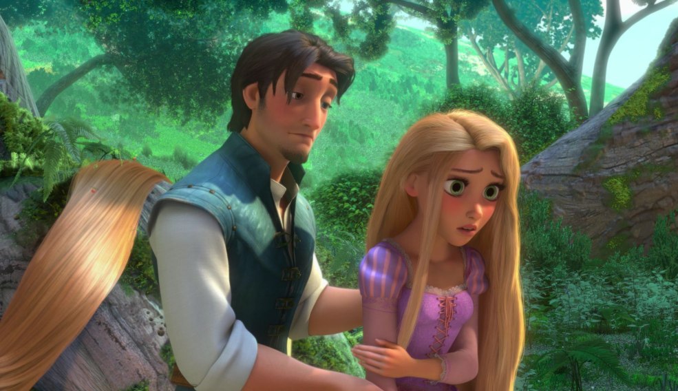 Rapunzel Couché d'histoire cueillie