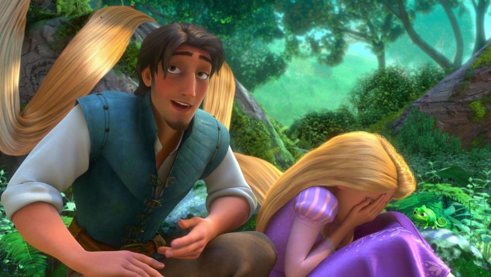 Rapunzel et Flin Ryder Art