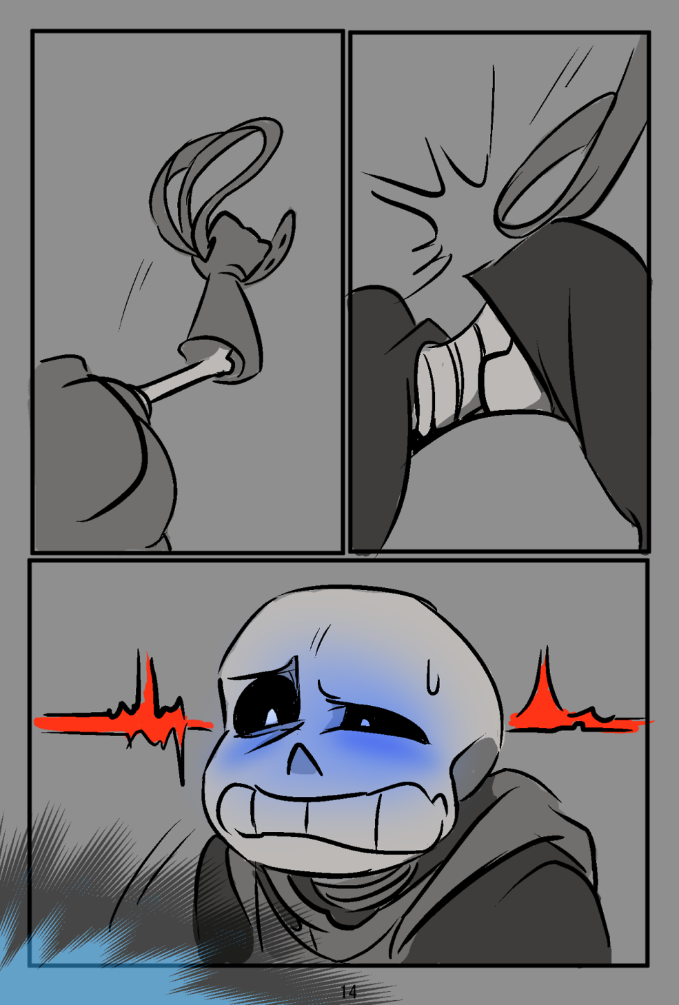 Policest Sans X Papyrus Comics