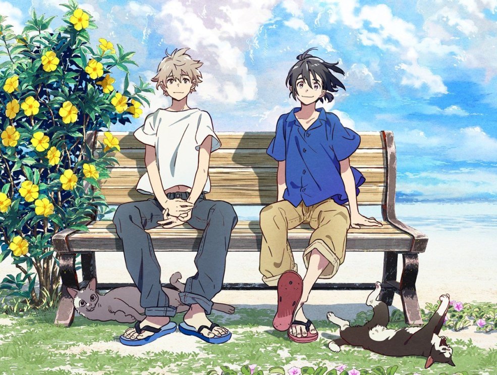 Anime étranger sur les rives de la mer mio soleil