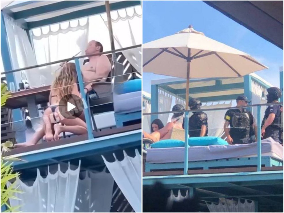 À Odessa, la fille a décidé dans l'un des clubs de plage de la ville