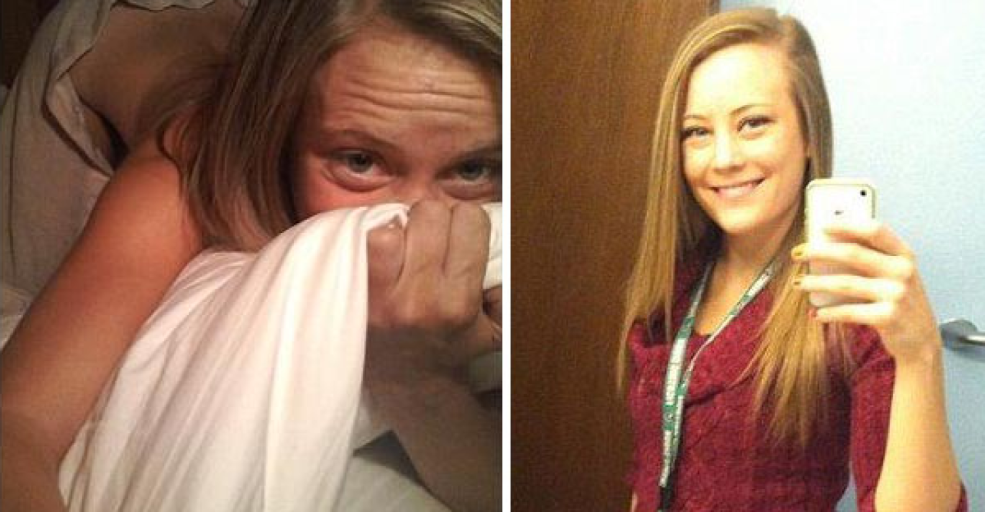 Étudiants de chatte selfie privé