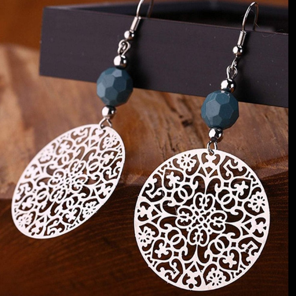Boucles d'oreilles en argile en polymère