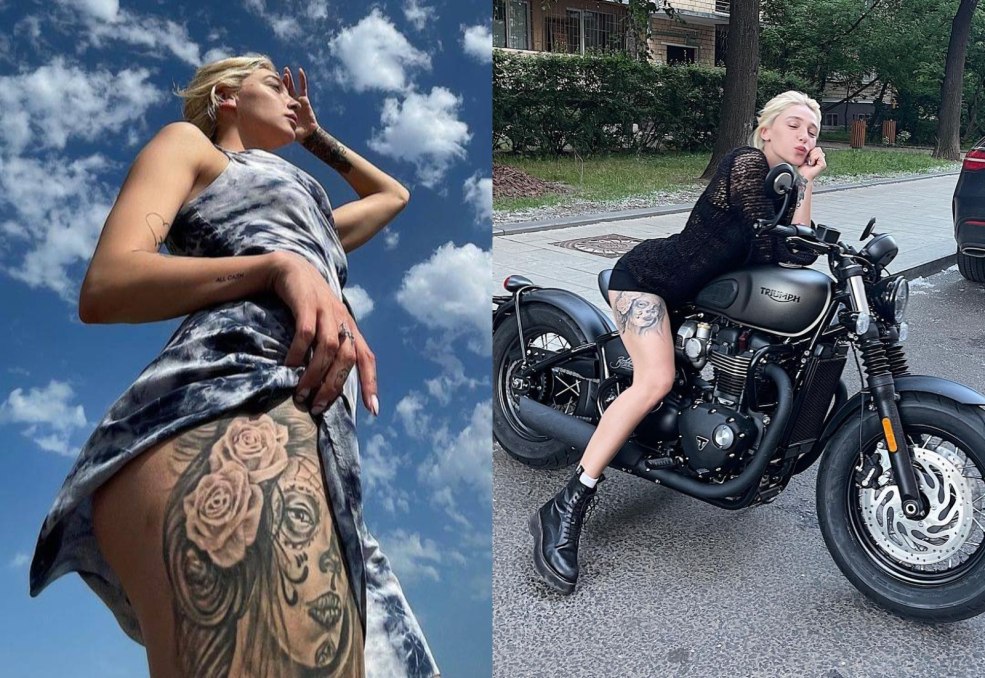 Présenter la présentatrice de télévision nue Arina Sharapova