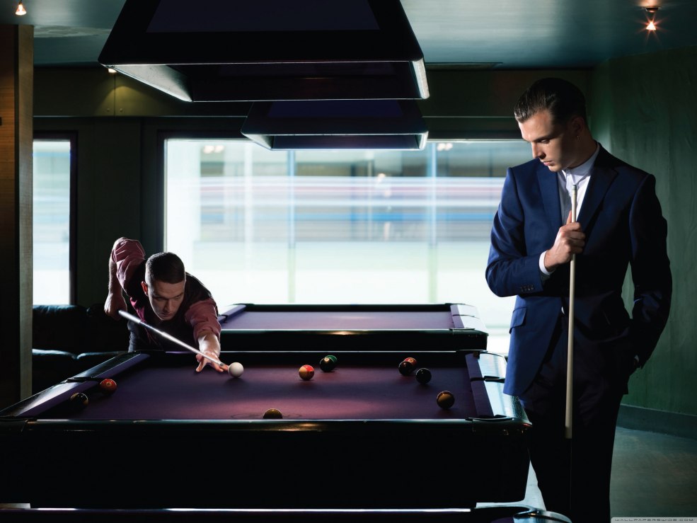 Blague de billard
