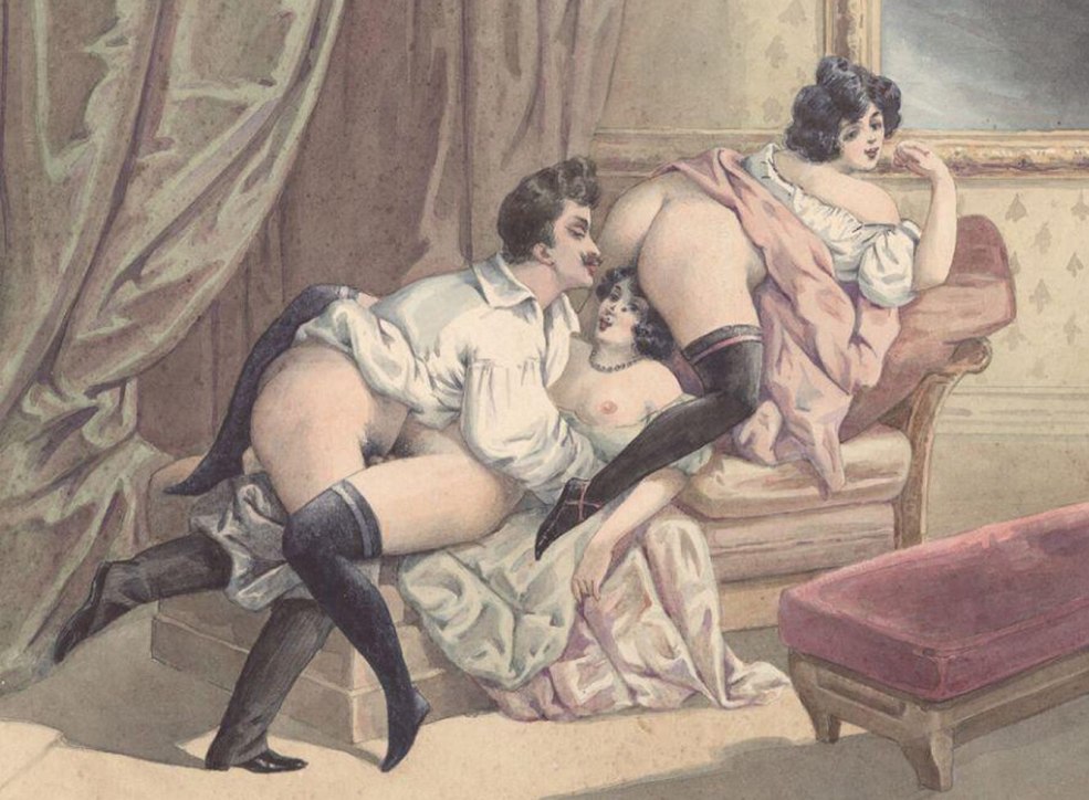 Peinture pornographique du XVIIIe siècle