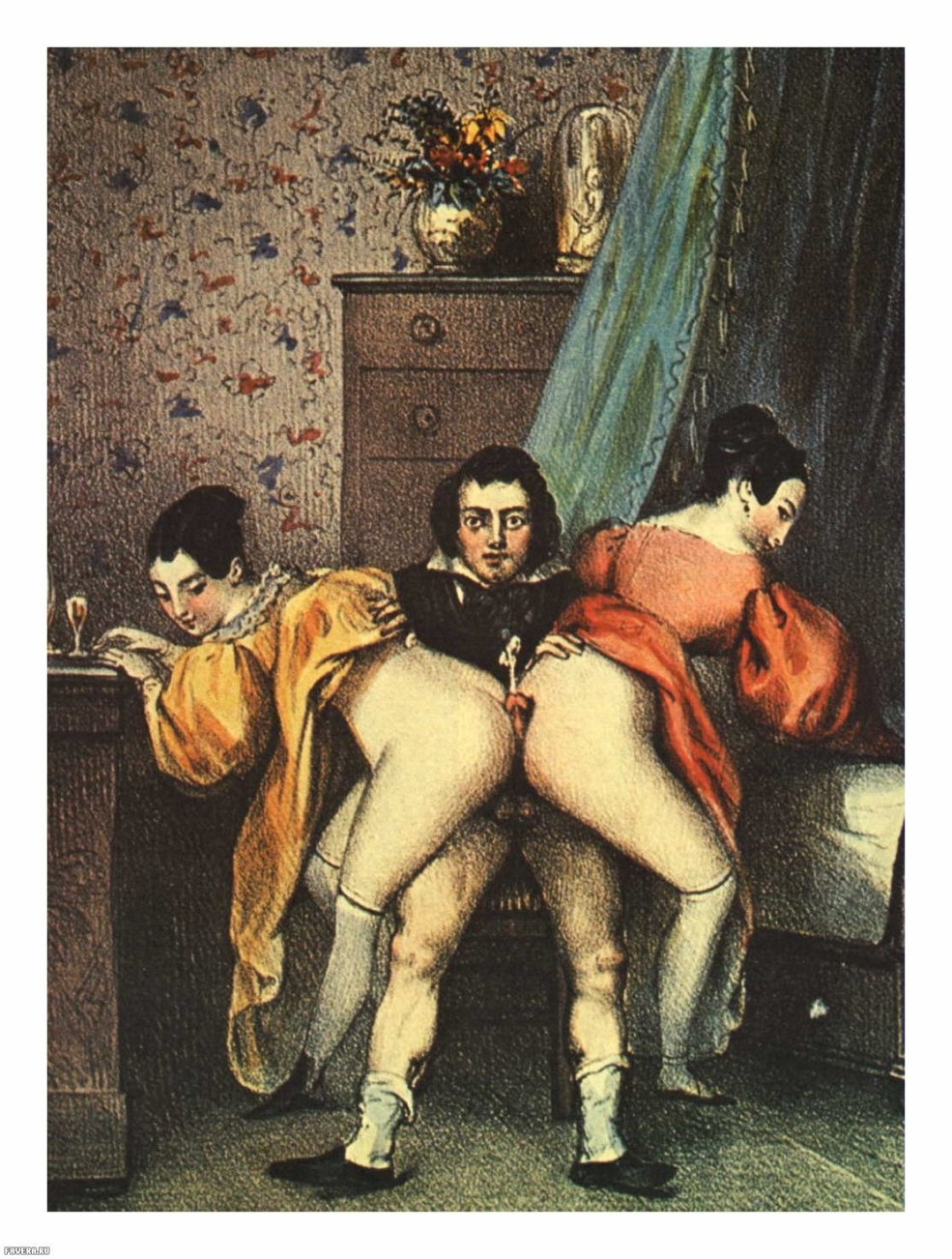 Peinture pornographique du 19e siècle