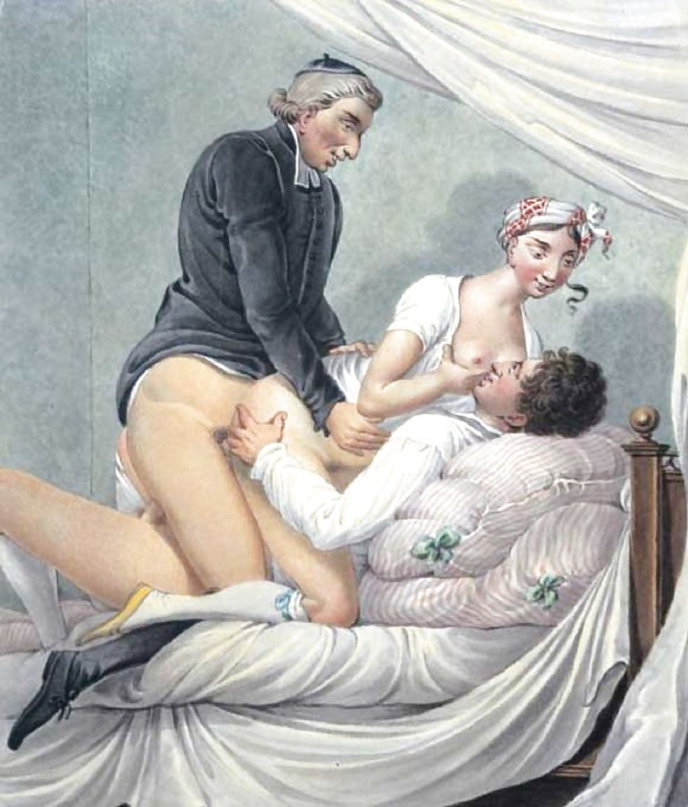 Gravures érotiques de Johann Nepumuk Geiger