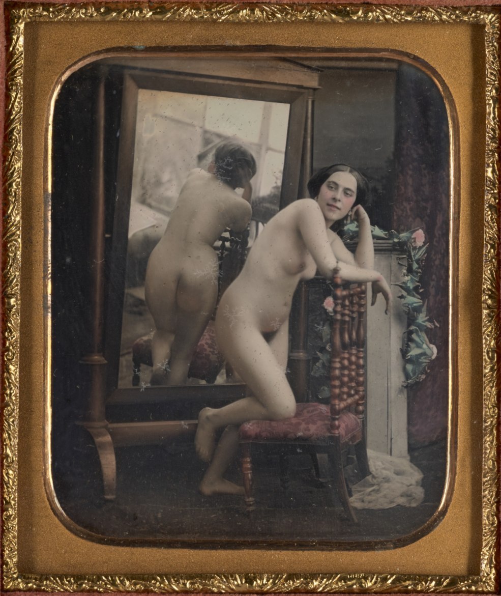 Les premiers dagotrotypes érotiques