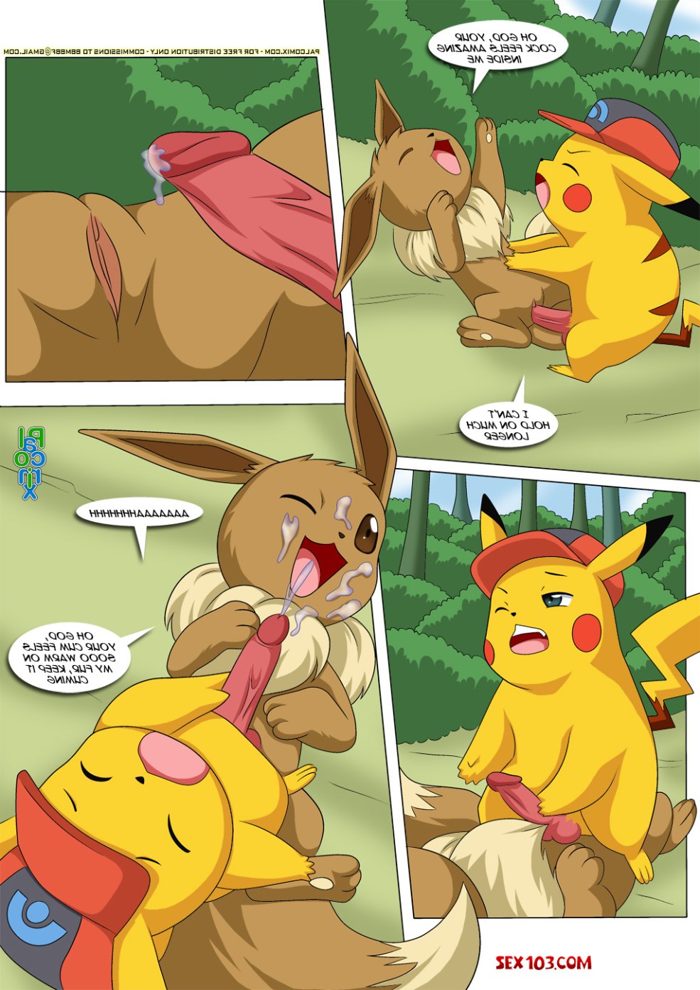 Fille pikachu pokemon hentai