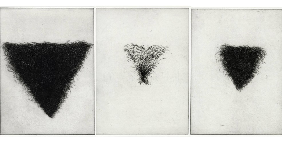 Brune entièrement naturelle touchant son arraché poilu