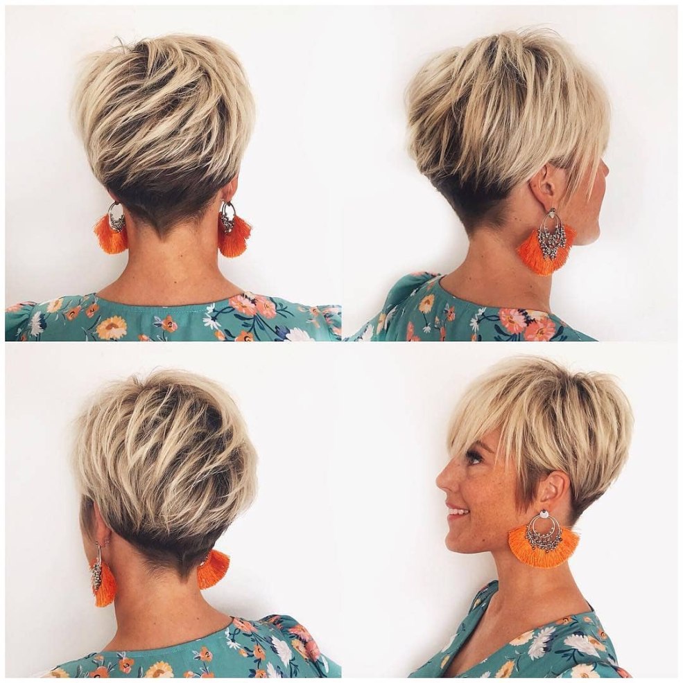 Angelica Varum Haircut Pixie Bob