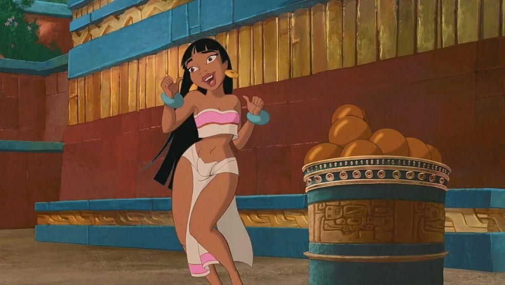 Cartoon Road to Eldorado