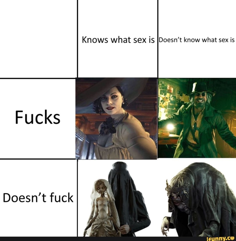 Les ménages nus dans les bas