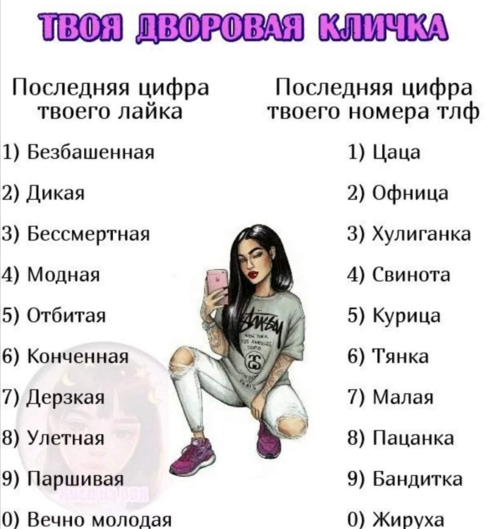 Surnom cool pour les filles