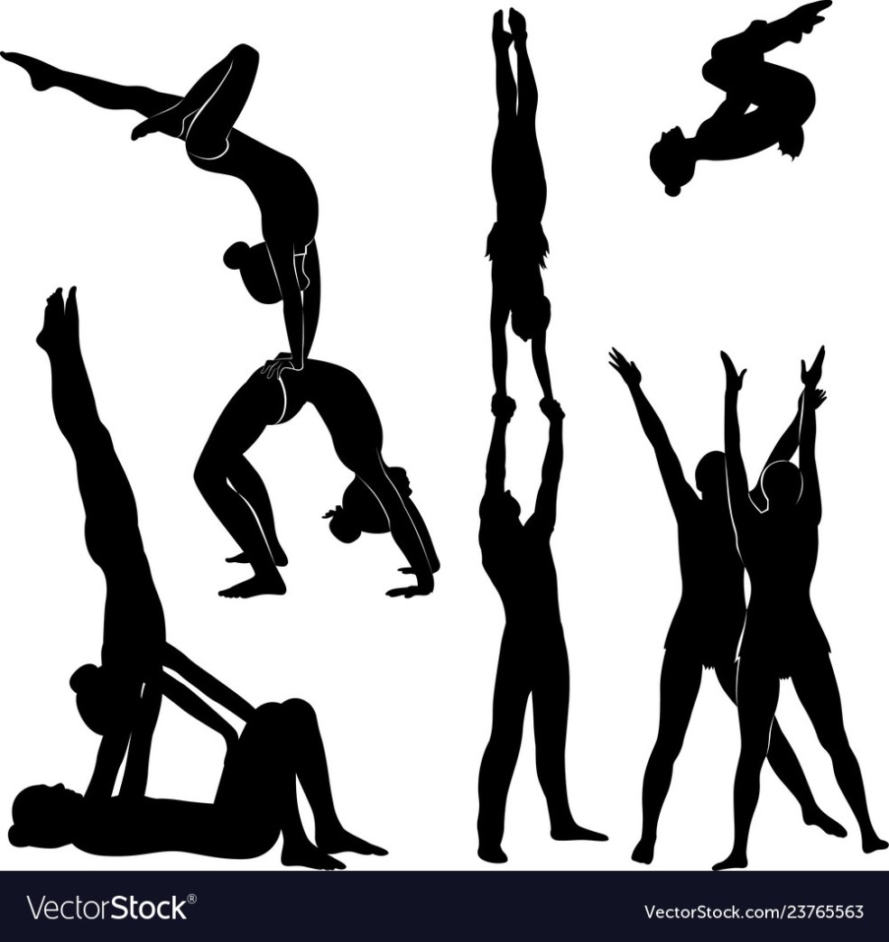 Gymnastique rythmique avec le vecteur de balle