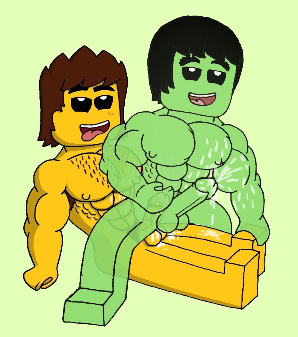 Ninjago Lloyd et Kai Hentai