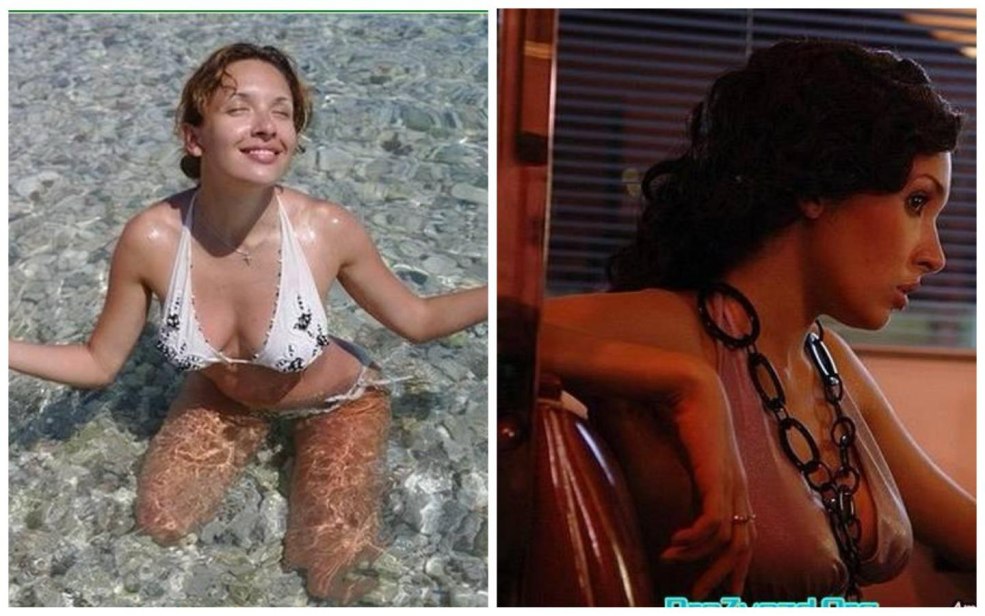 Olga Dibtseva en maillot de bain