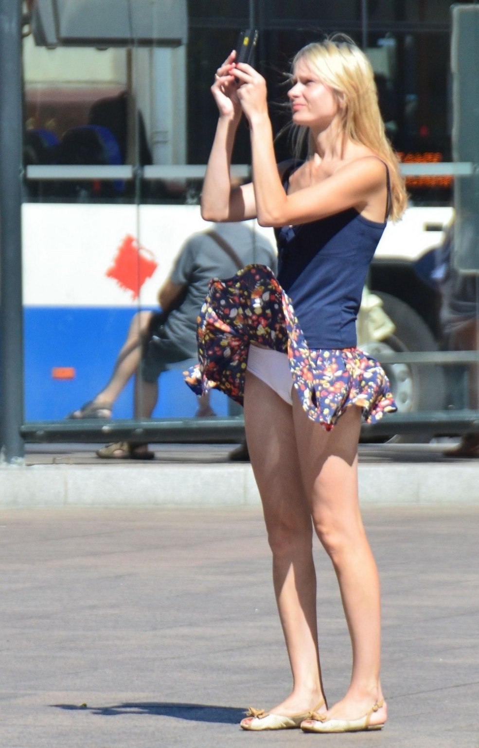 Exhibitionnisme Mini jupe