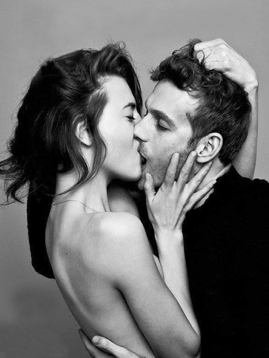 Baiser sensuel