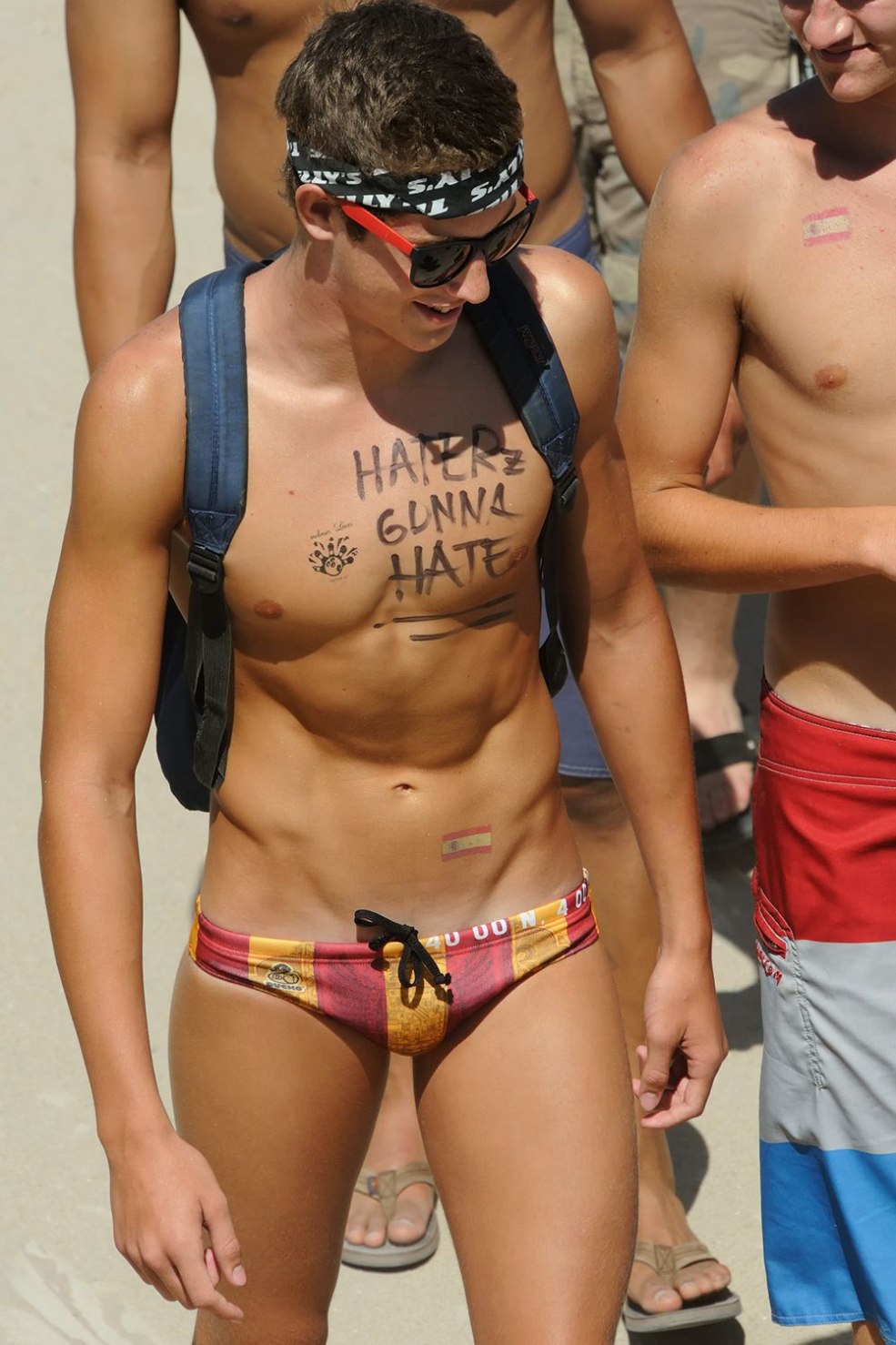 Les plus belles jambes sont chez le mâle